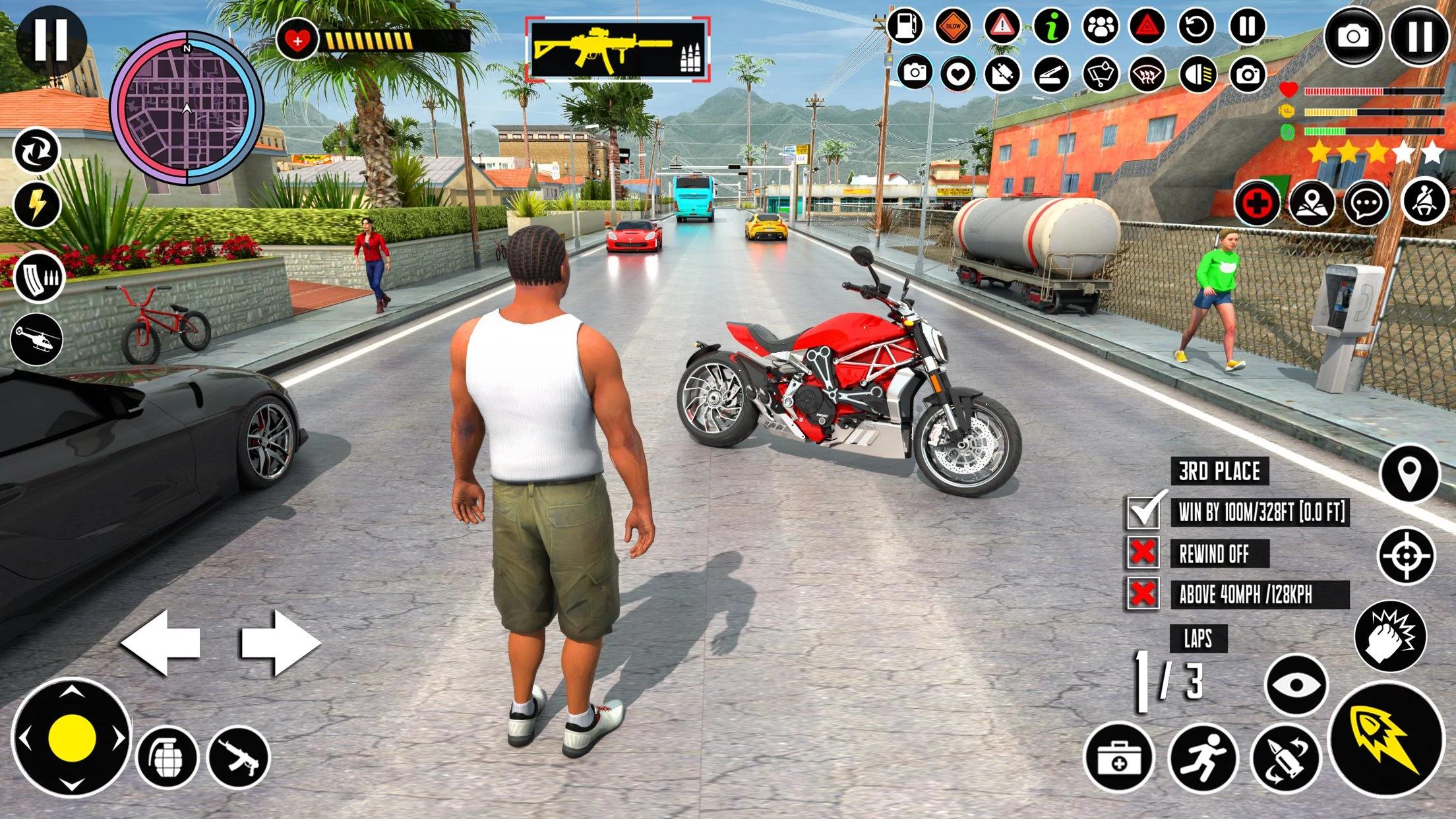Taxi Car Driving School Sim 3D screenshot