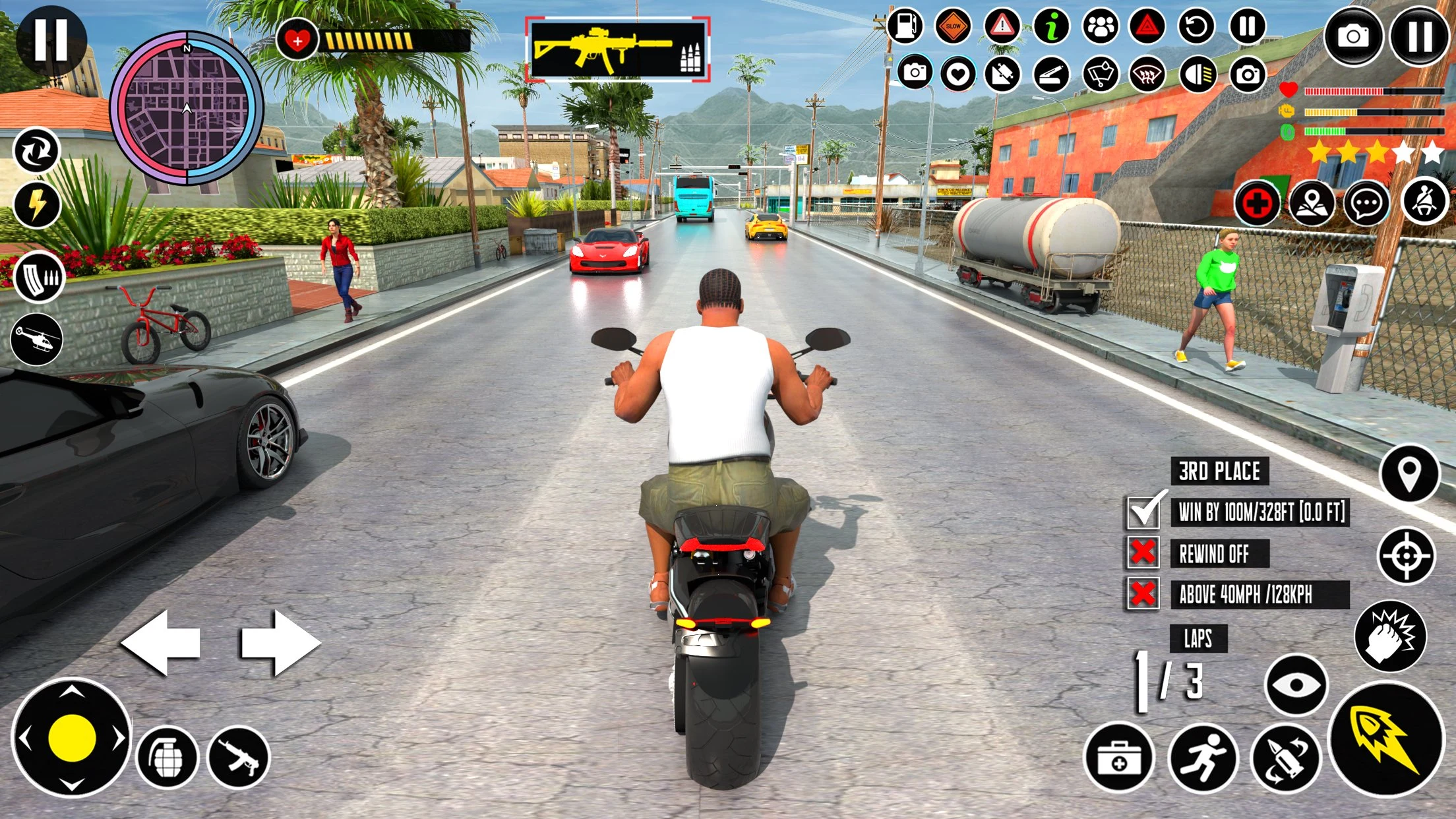 Taxi Car Driving School Sim 3D screenshot