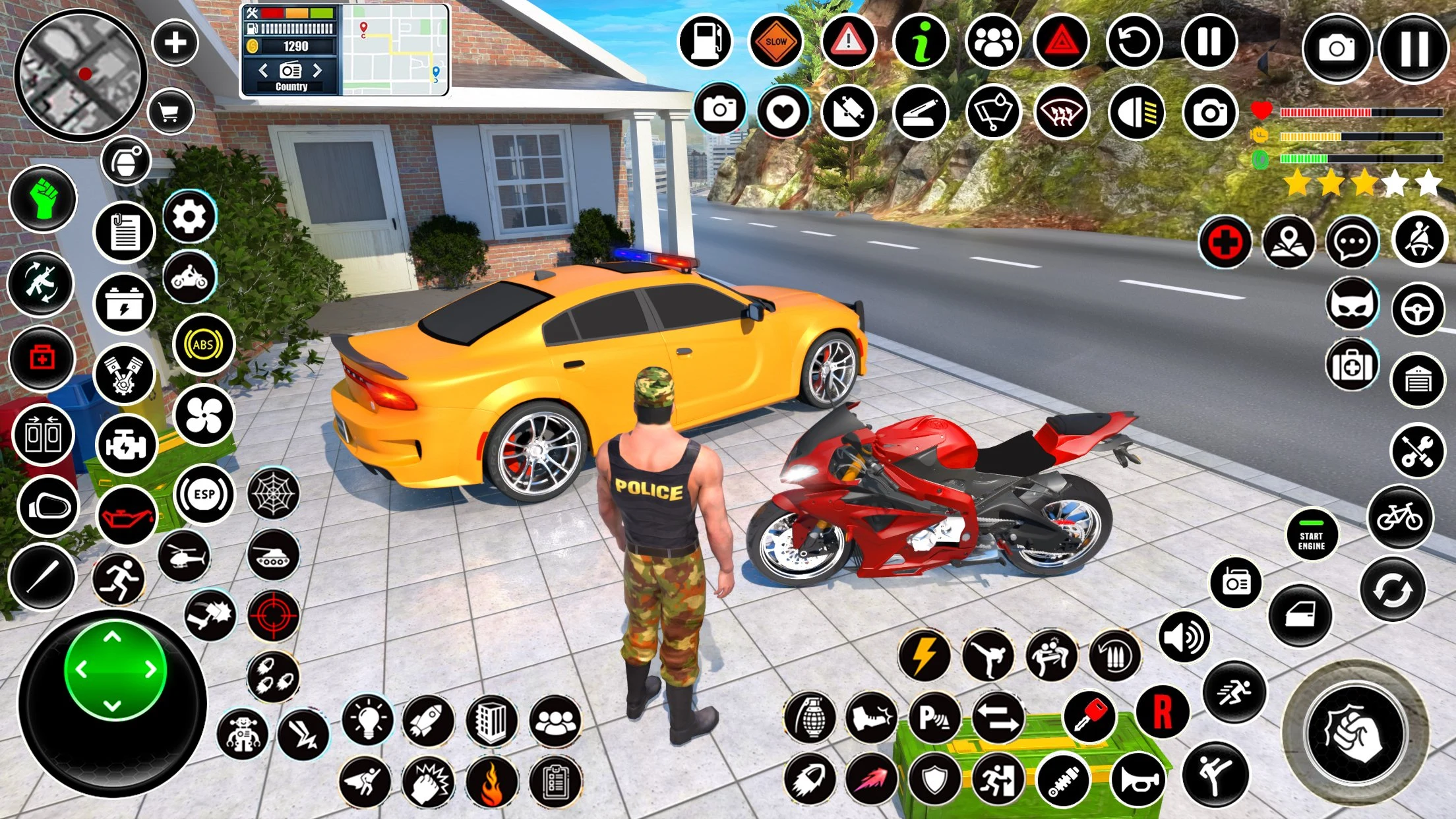Taxi Car Driving School Sim 3D screenshot