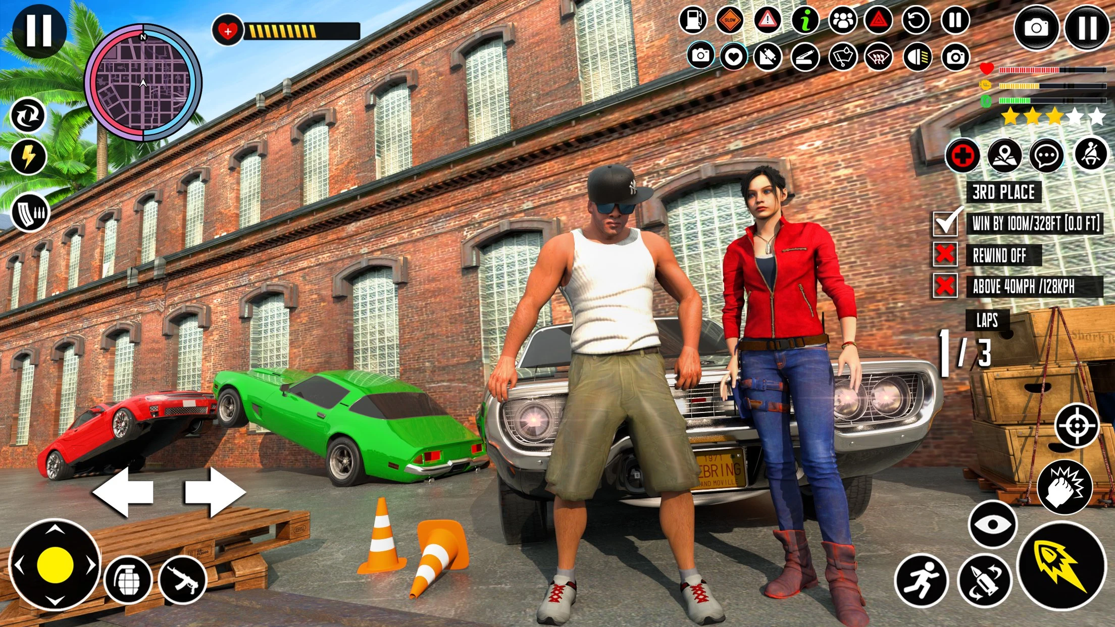 Taxi Car Driving School Sim 3D screenshot