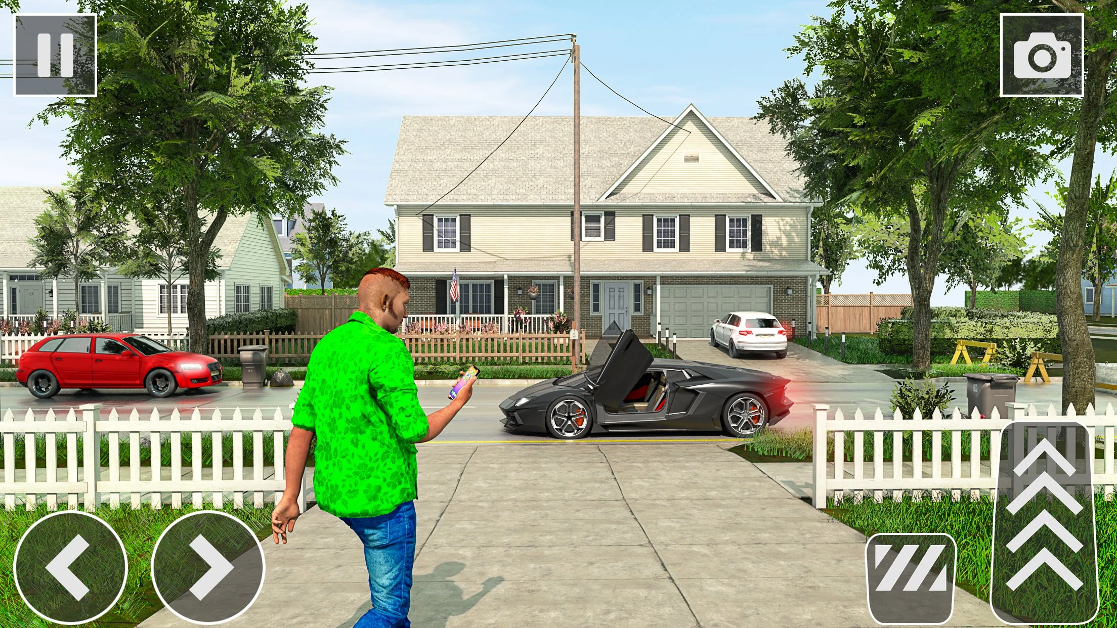 Taxi Car Driving School Sim 3D screenshot